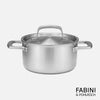 Pan van vijflaags roestvrij staal met deksel Ø 20 cm (3 l)
