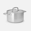 Roestvrijstalen pan met deksel, klinknagelloos, meerlaags  Ø 24 cm (5,5 l)