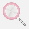 Set koekpannen met keramische anti-aanbaklaag Meda 3.0 Ø 26 cm en Ø 30 cm, roze