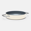 Tegame-pan met keramische anti-aanbaklaag Meda 3.0 en deksel Ø 28 cm, crème