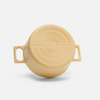 Geëmailleerde gietijzeren braadpan Mattia 3.0 met deksel Ø 26 cm (5,5 l), crème
