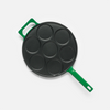 Mattia 3.0 pannenkoekenpan van geëmailleerd gietijzer Ø 26 cm, groen