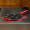Mattia 3.0 pannenkoekenpan van geëmailleerd gietijzer Ø 26 cm, rood