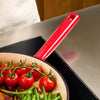 Pan Mattia 3.0, Ø 26 cm - Geëmailleerde gietijzeren pan, rood