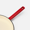 Pan Mattia 3.0, Ø 26 cm - Geëmailleerde gietijzeren pan, rood