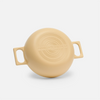 Geëmailleerde gietijzeren tegame pan Mattia 3.0 met deksel Ø 26 cm, crème