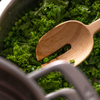 Set houten saladebestek