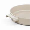 Ronde ovenschaal Terra Ø 26 cm, crème