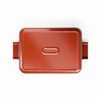 Terra aardewerk ovenschaal 33 x 24 cm, rood