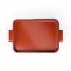 Terra ovenschaalset, rood