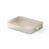 Terra aardewerk ovenschaal  33 x 24 cm, crème