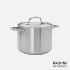 Vijflaagse roestvrijstalen pan met deksel Ø 24 cm (8 l)
